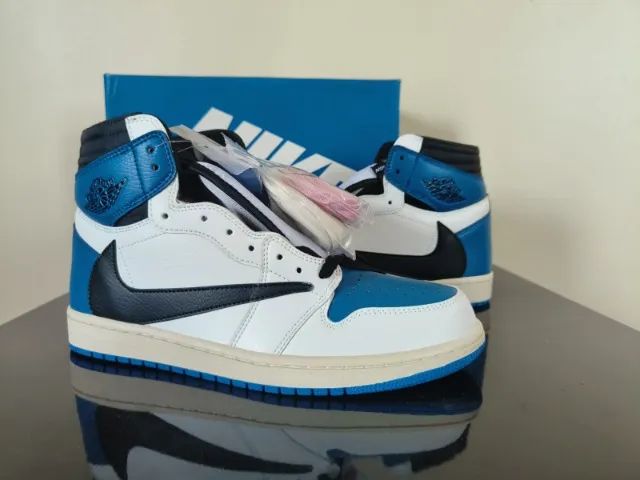 Air Jordan 1 High x Travis Scott Fragment Tamanho 42BR