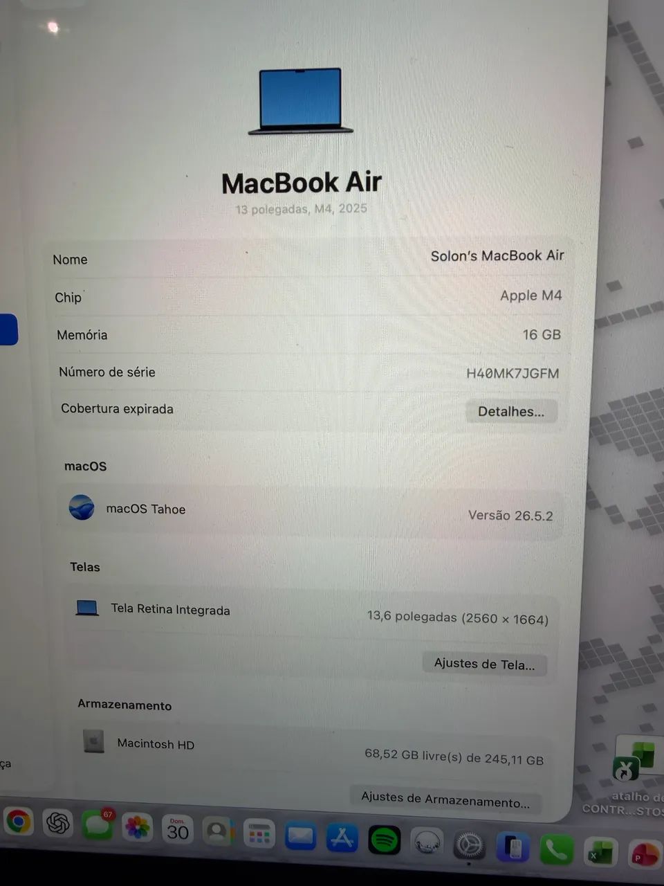MacBook Air M4 - 256 - Foto 4