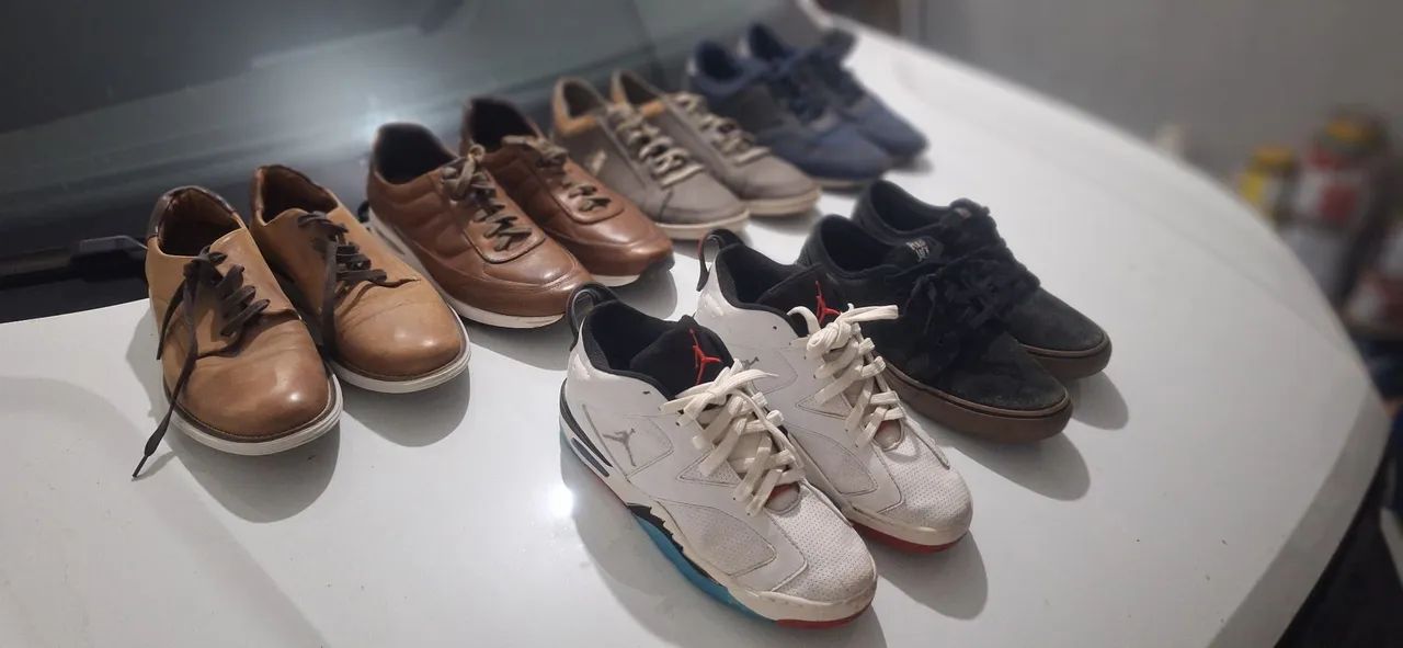 6 pares de tenis 41/42 - Foto 3