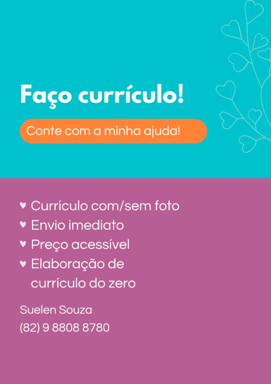 CURRÍCULO PERSONALIZADO