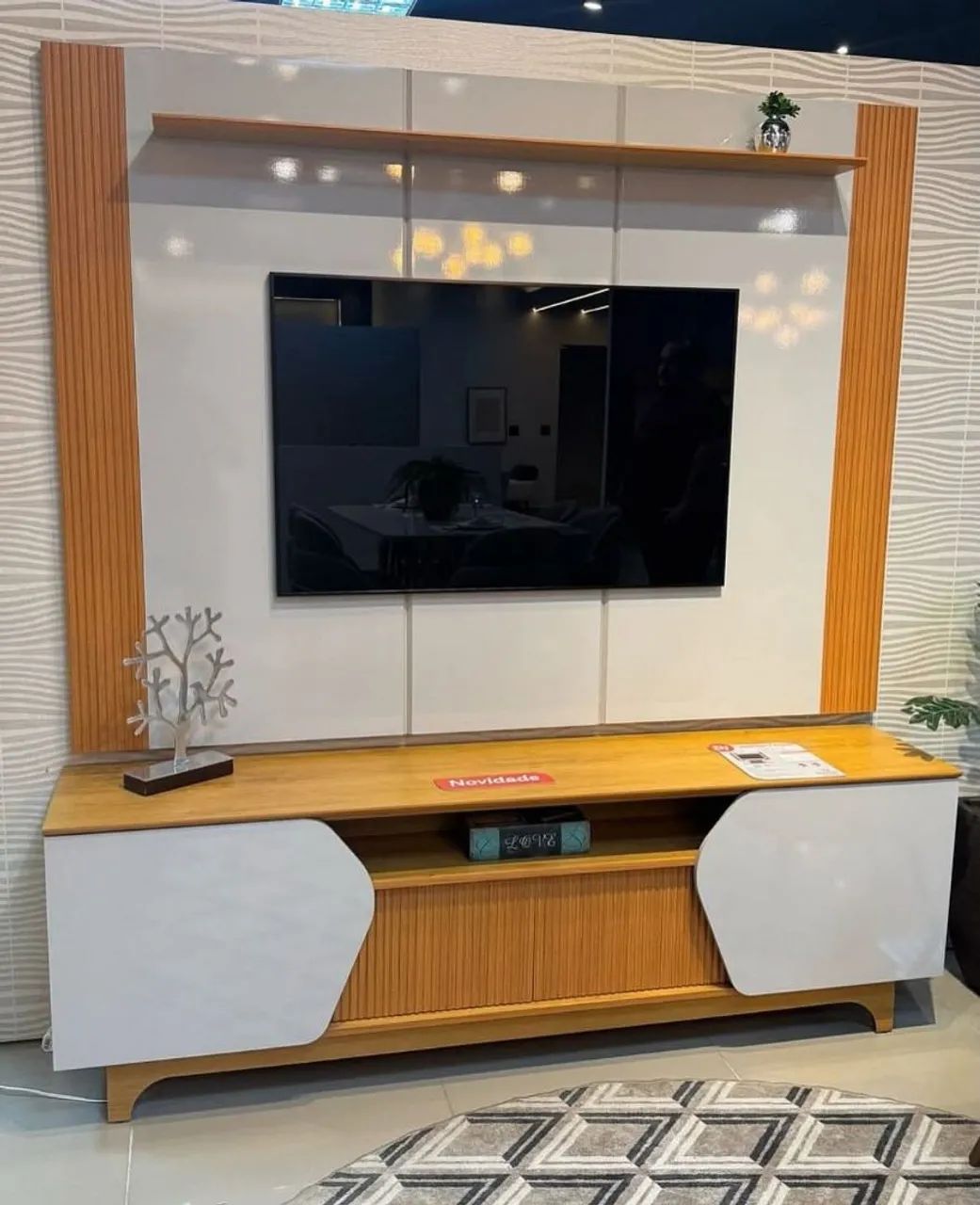 Rack com painel Helo 1.83 Tv 75 - Foto 2
