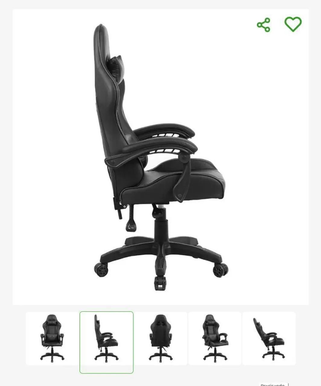 Cadeira Gamer Nova  - Foto 2