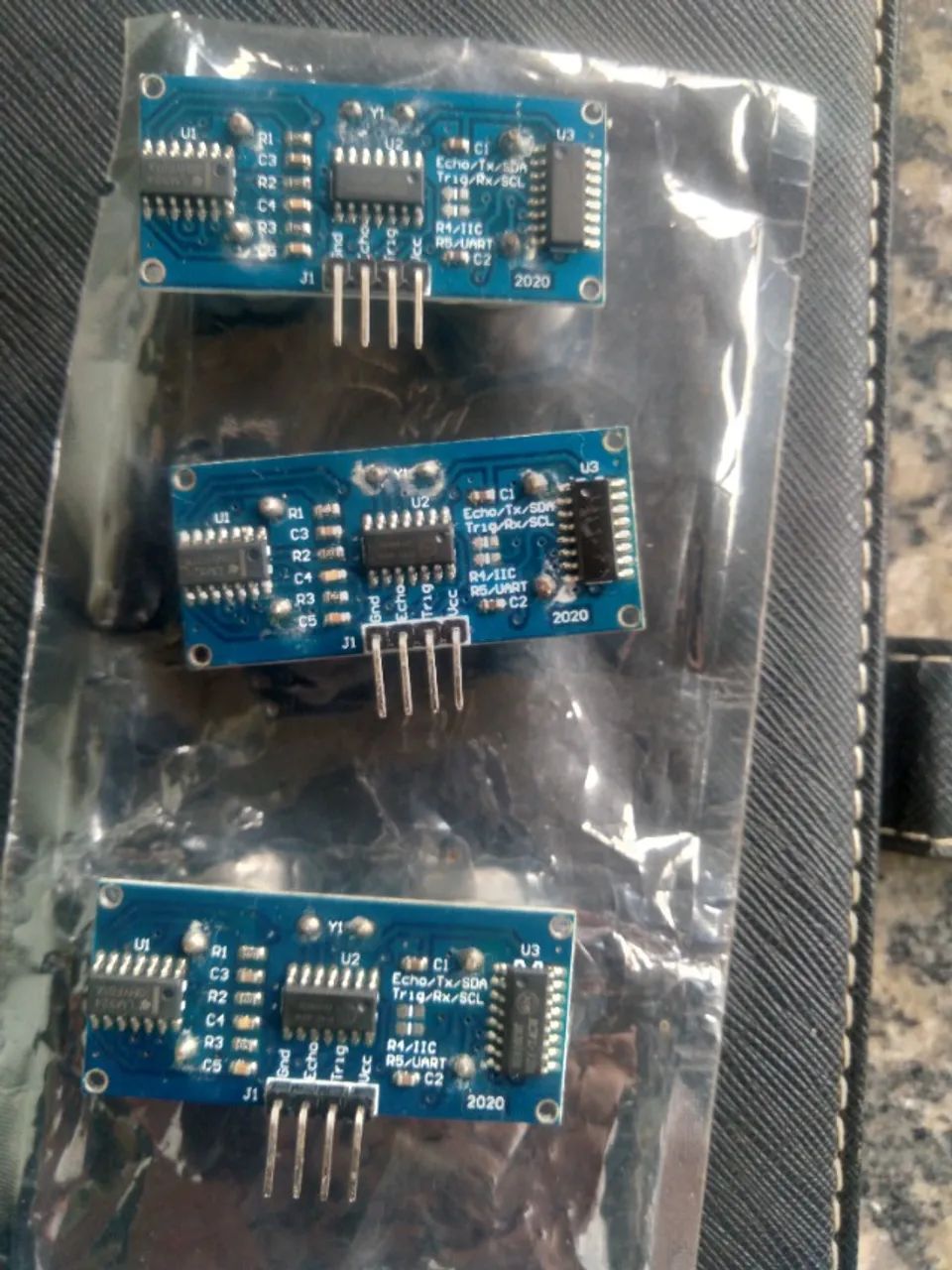 2X Display Lcd Tft 2.4 240*320 Spi e Slot Cartão Sem Touch+ 3X Sensor Ultrassónico - Foto 5