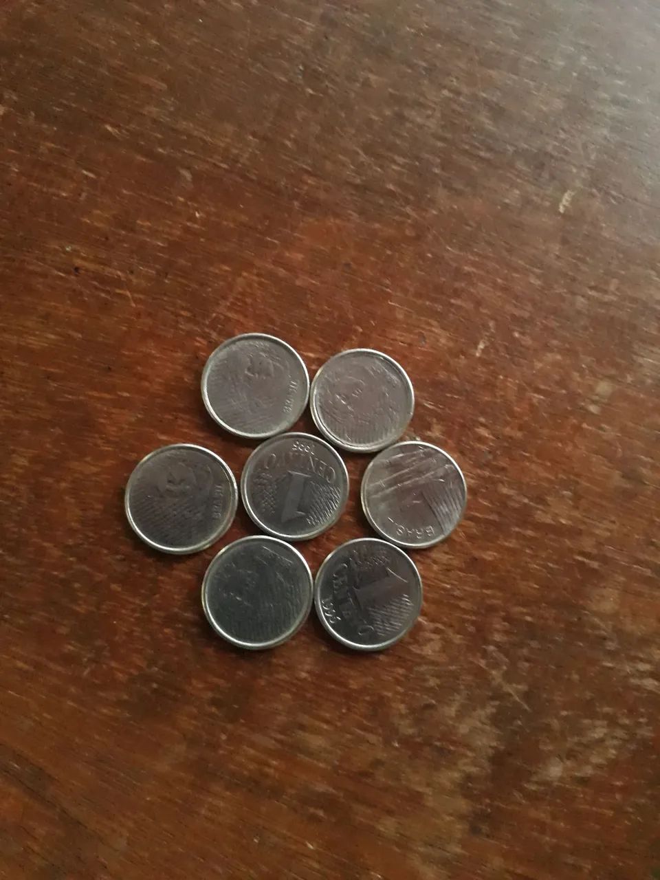 Moedas de 1 cruzeiro 