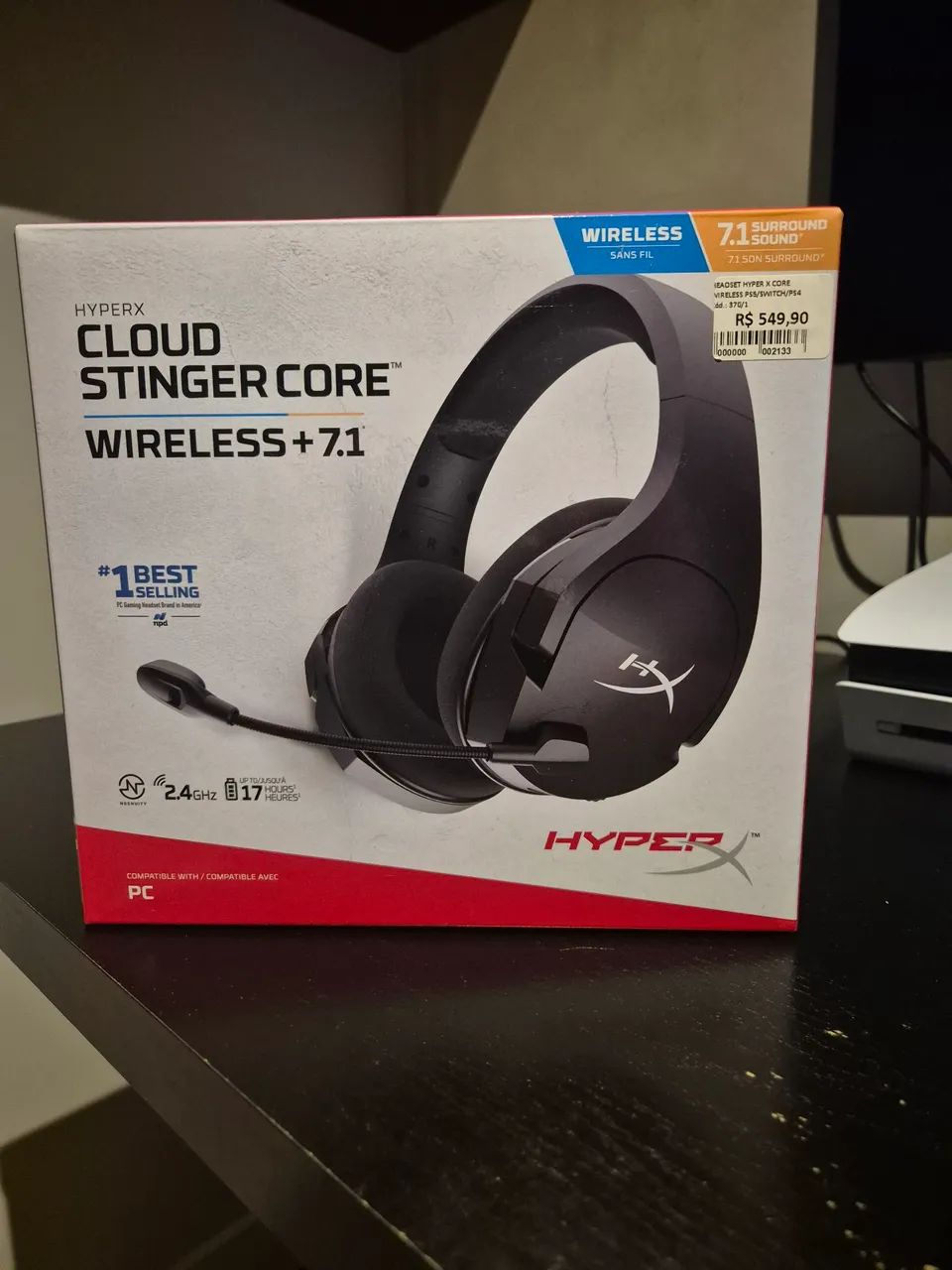 Headset Gamer HyperX PS5/PS4/SWITCH 1 E 2