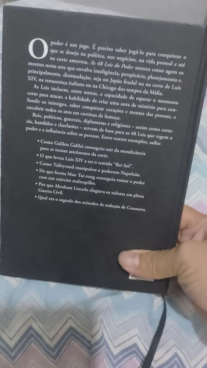 Livro 48 leis do poder  - Foto 2
