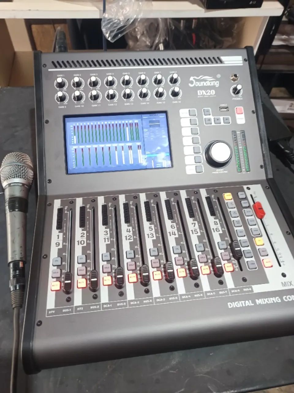 Mesa de som digital soundking Dx20 nova  - Foto 3