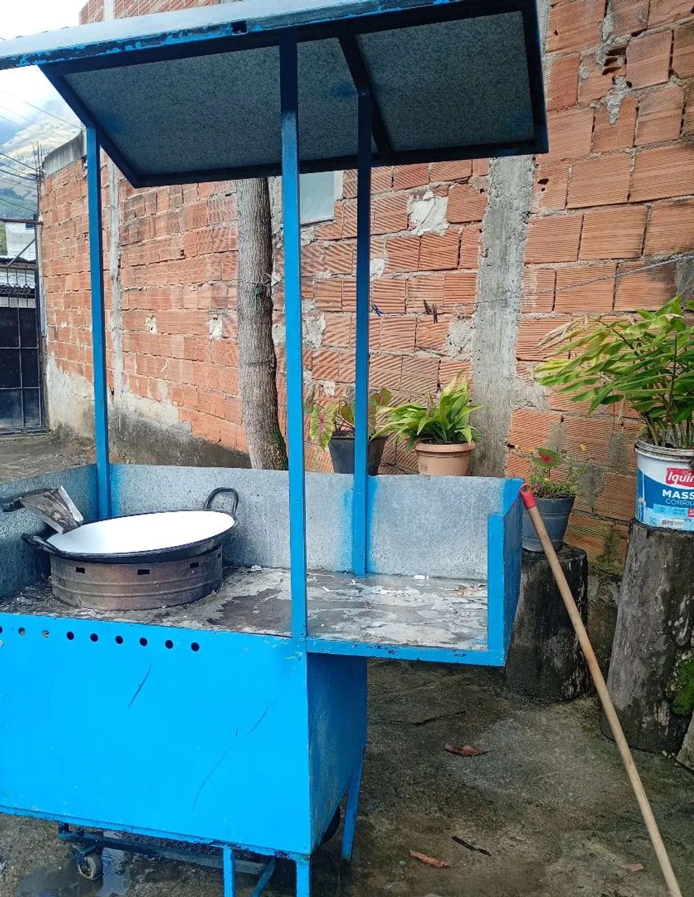 Carrinho de batata frita com telhado  - Foto 5