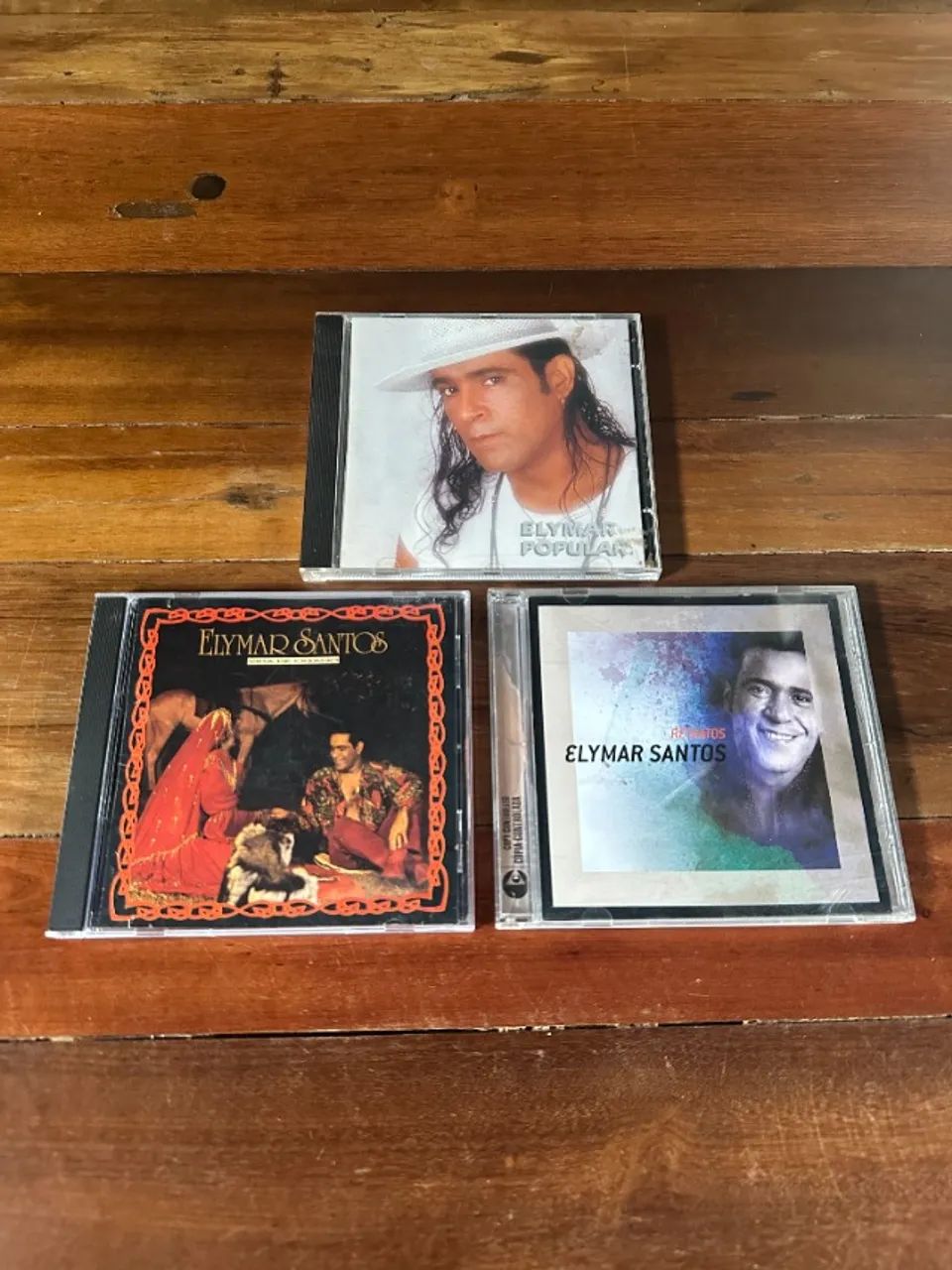 Elymar Santos - Lote c/ 3 CDS + BRINDE
