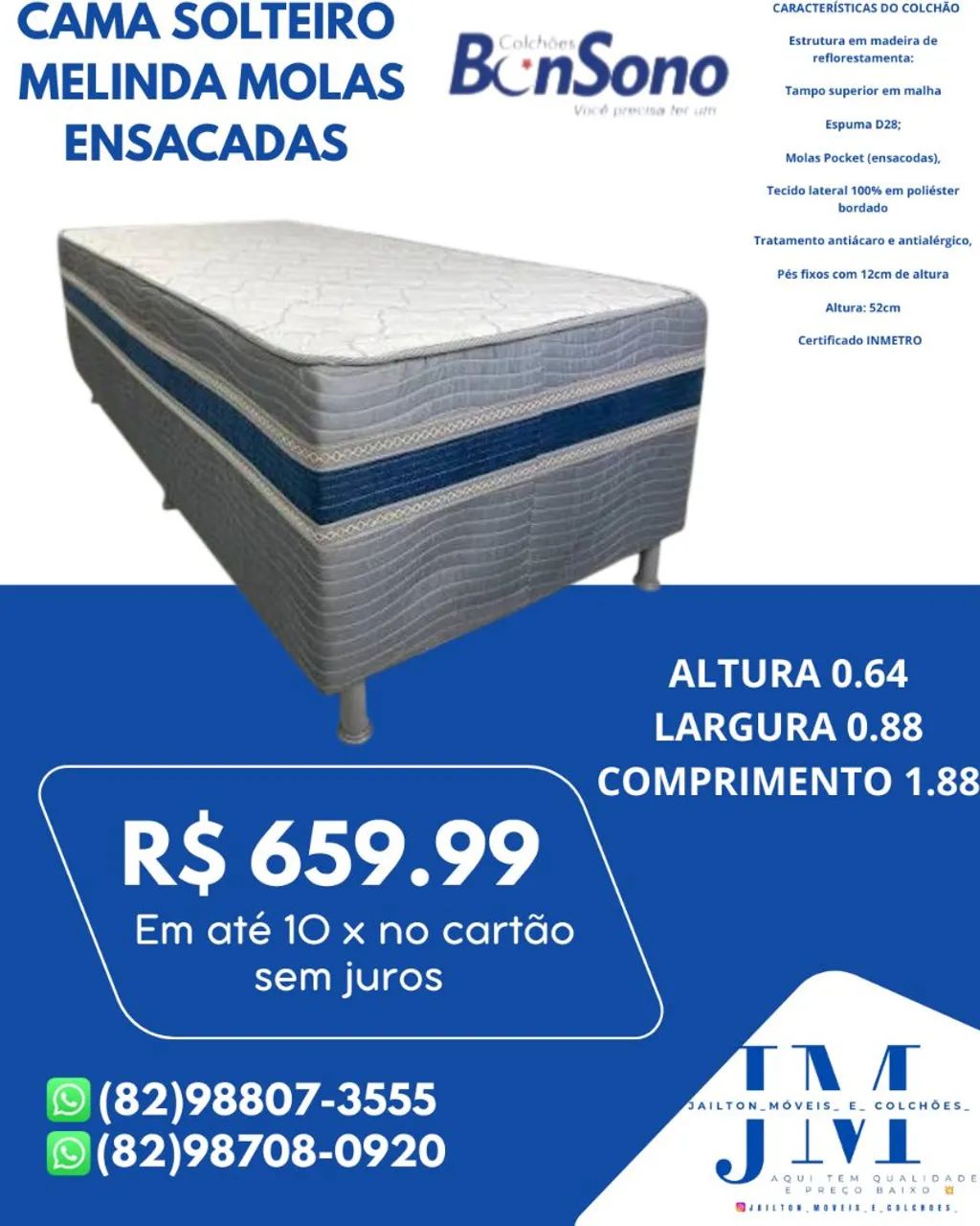 PROMOÇÕES DE CAMA SOLTEIRO BOX  - Foto 4