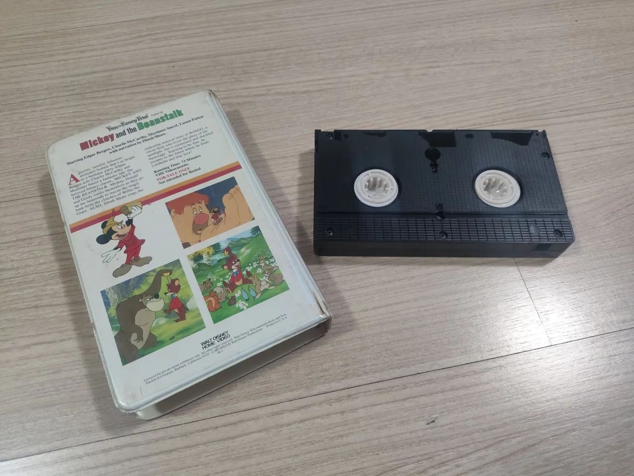 VHS Importado Mickey e o Pé de Feijão (Mickey And The Beanstalk