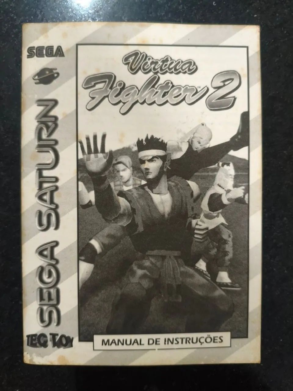 Manual Virtual Fighter 2 Sega Saturn Tectoy