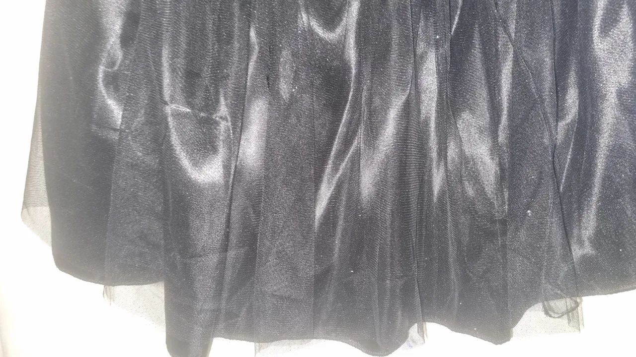 Saia de tule preta plus size  - Foto 3