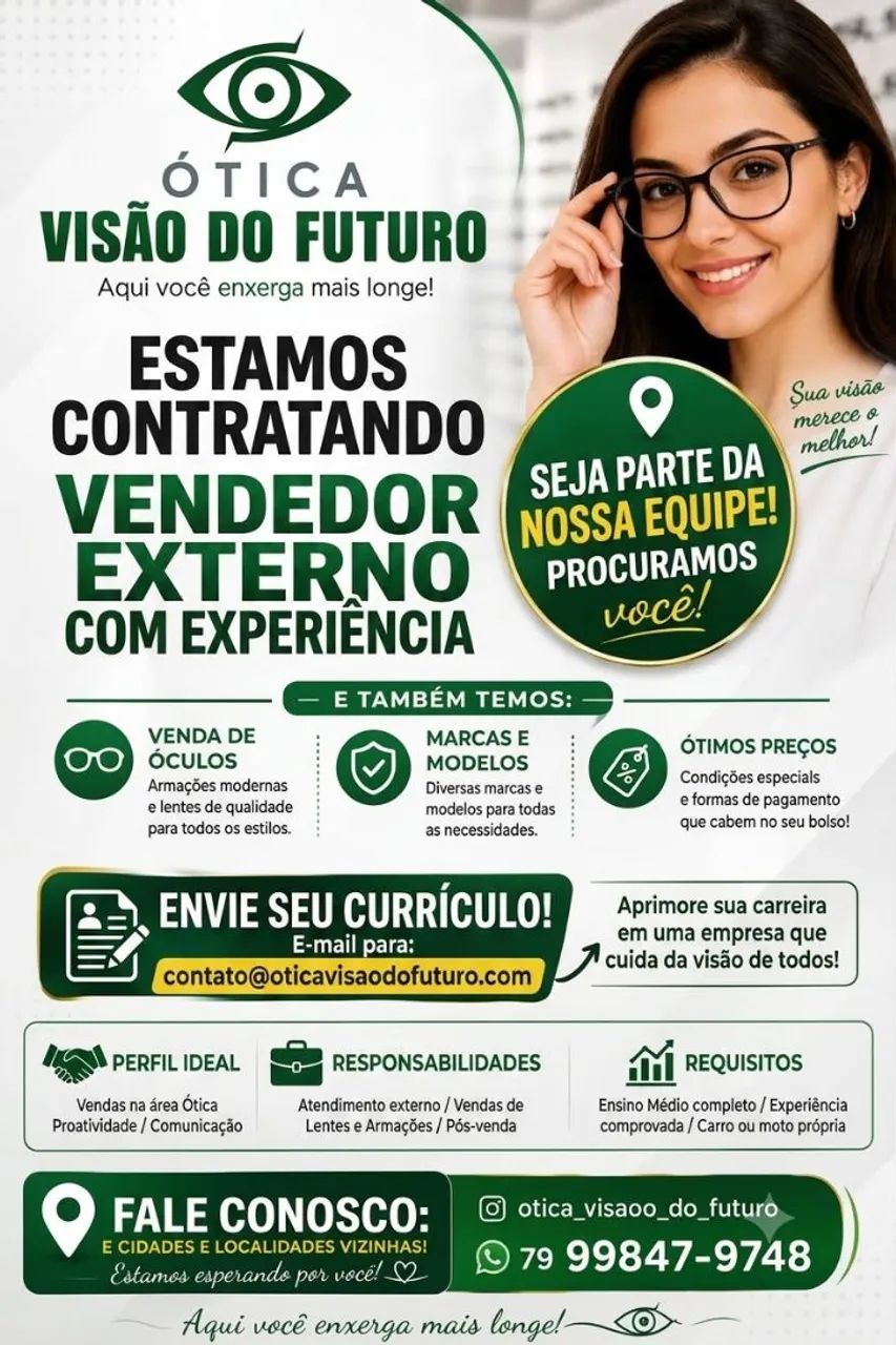 Oportunidade de emprego 