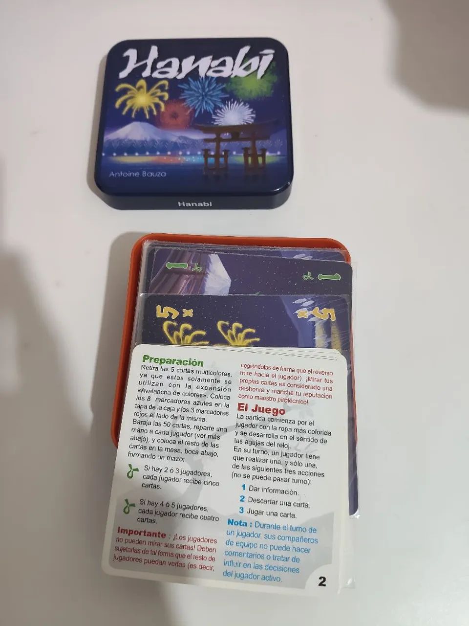 Jogo hanabi  - Foto 2