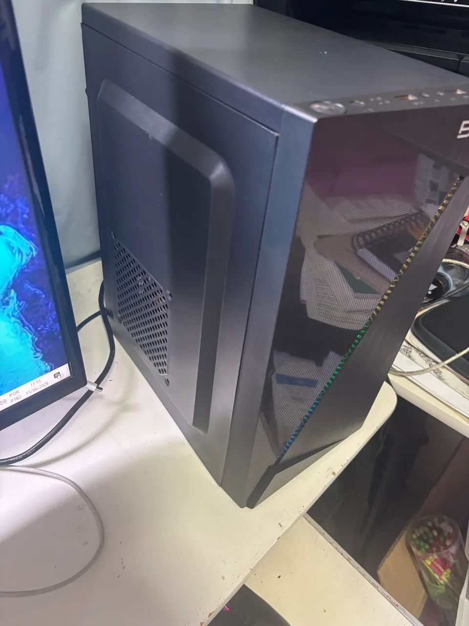 Pra sair logo: lindo cpu com Led - placa de vídeo - Foto 5
