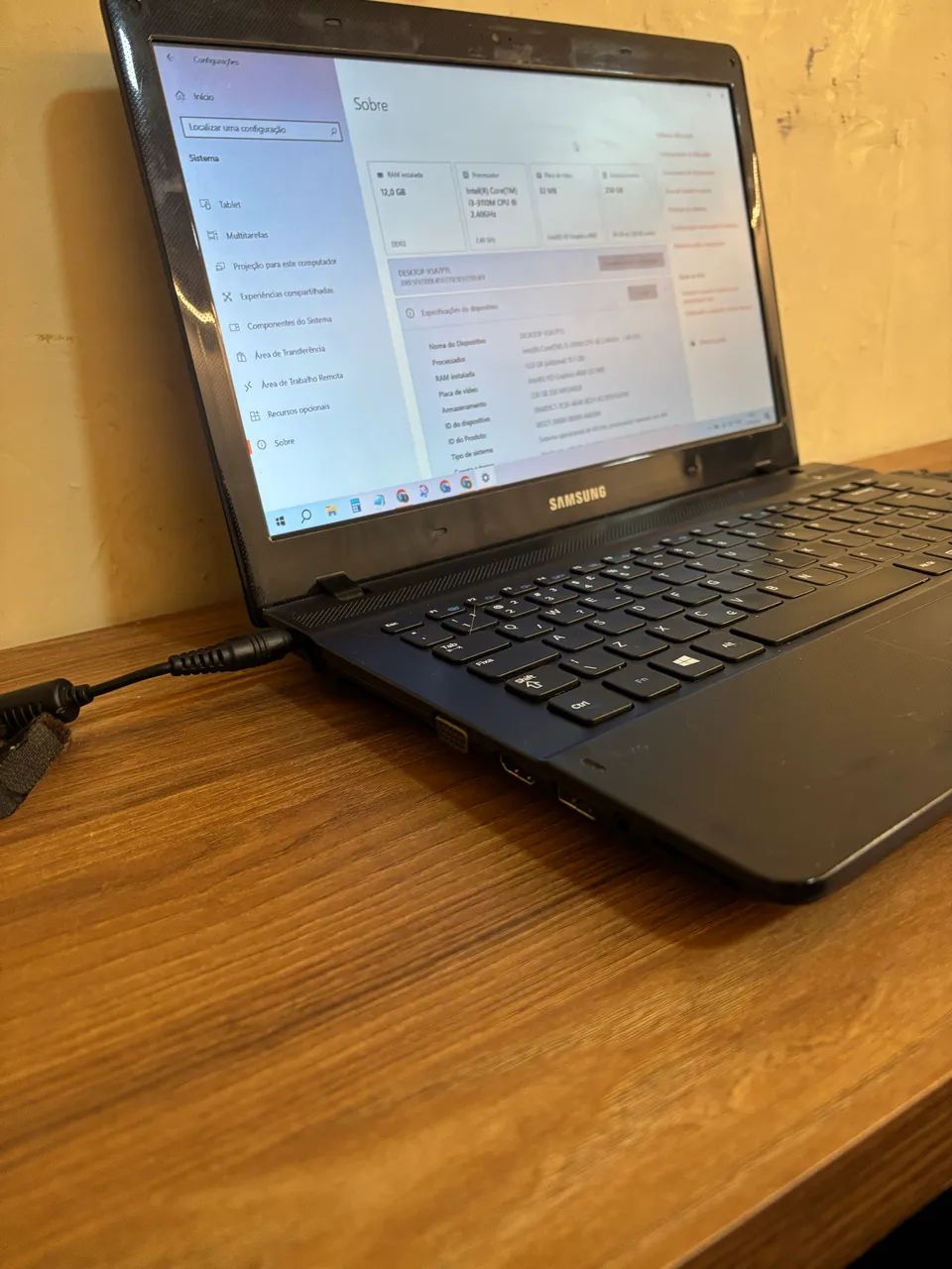 NOTEBOOK i3 com SSD