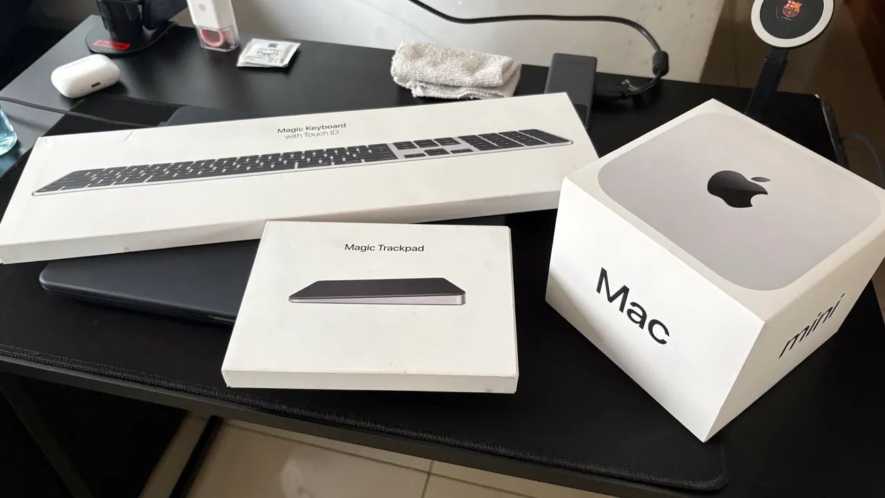 Kit Mac Mini 16GB 256SSD | Magic Keyboard com TouchID | Magic