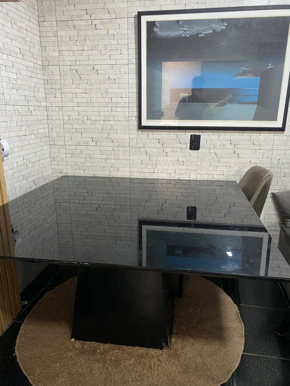 Vendo mesa de tampo de vidro  - Foto 3