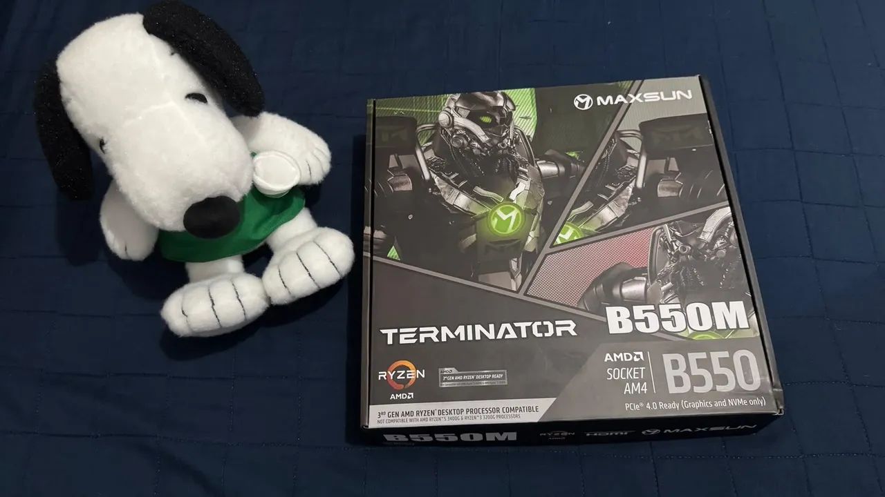 Vendo Fonte e Placa mãe novas