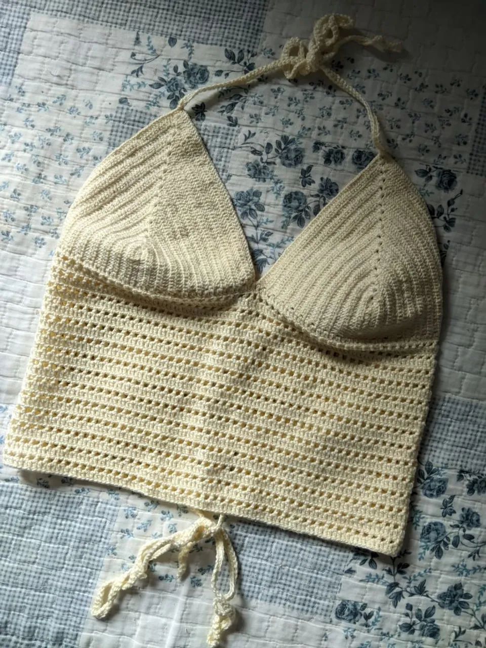 Baby tee crochê 