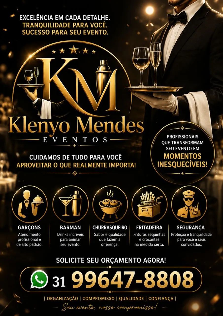 Garçons, Barmans, Seguranças, fritadeiras. - Foto 3