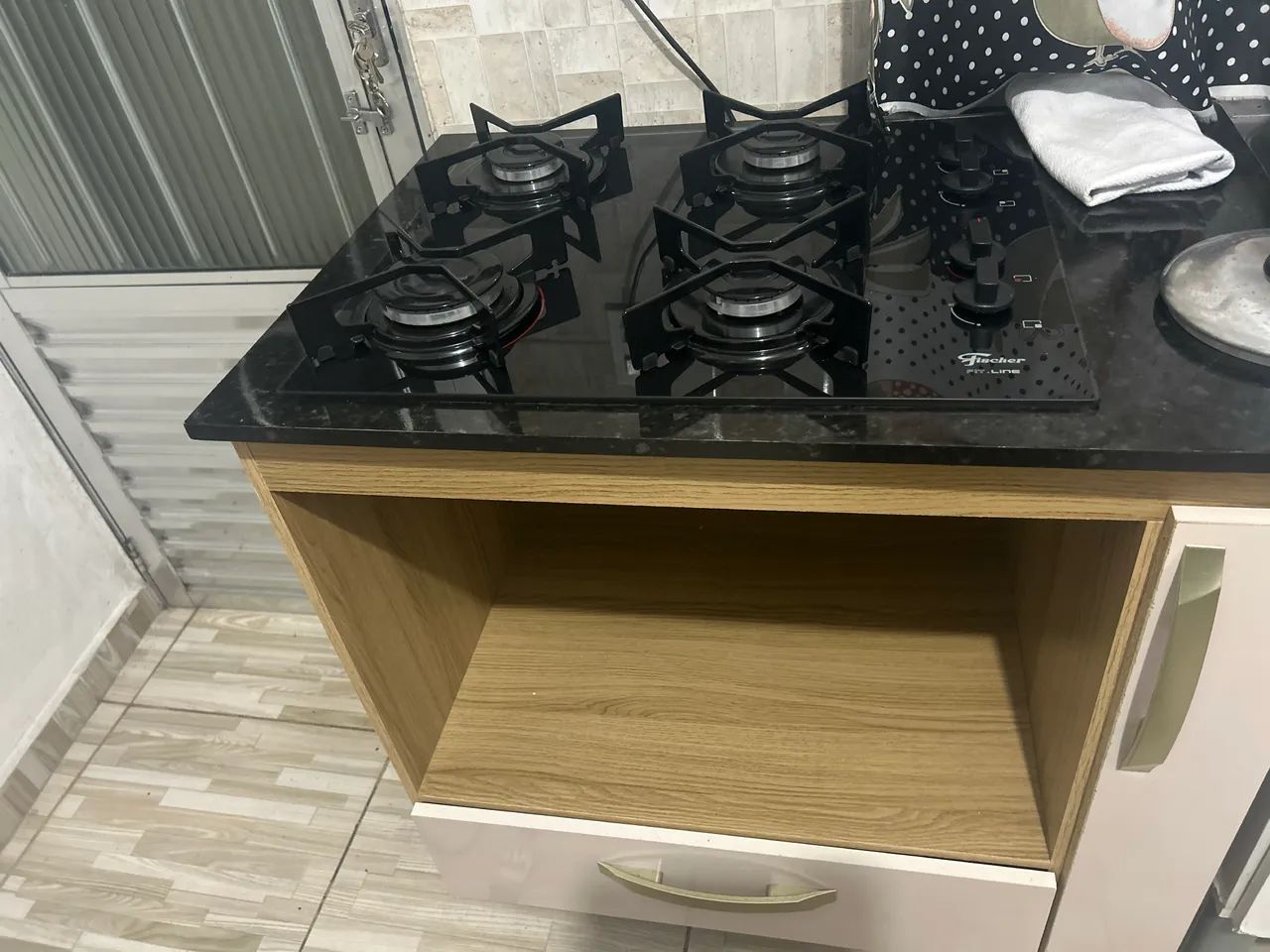 Fogão cooktop e bancada completa  - Foto 2