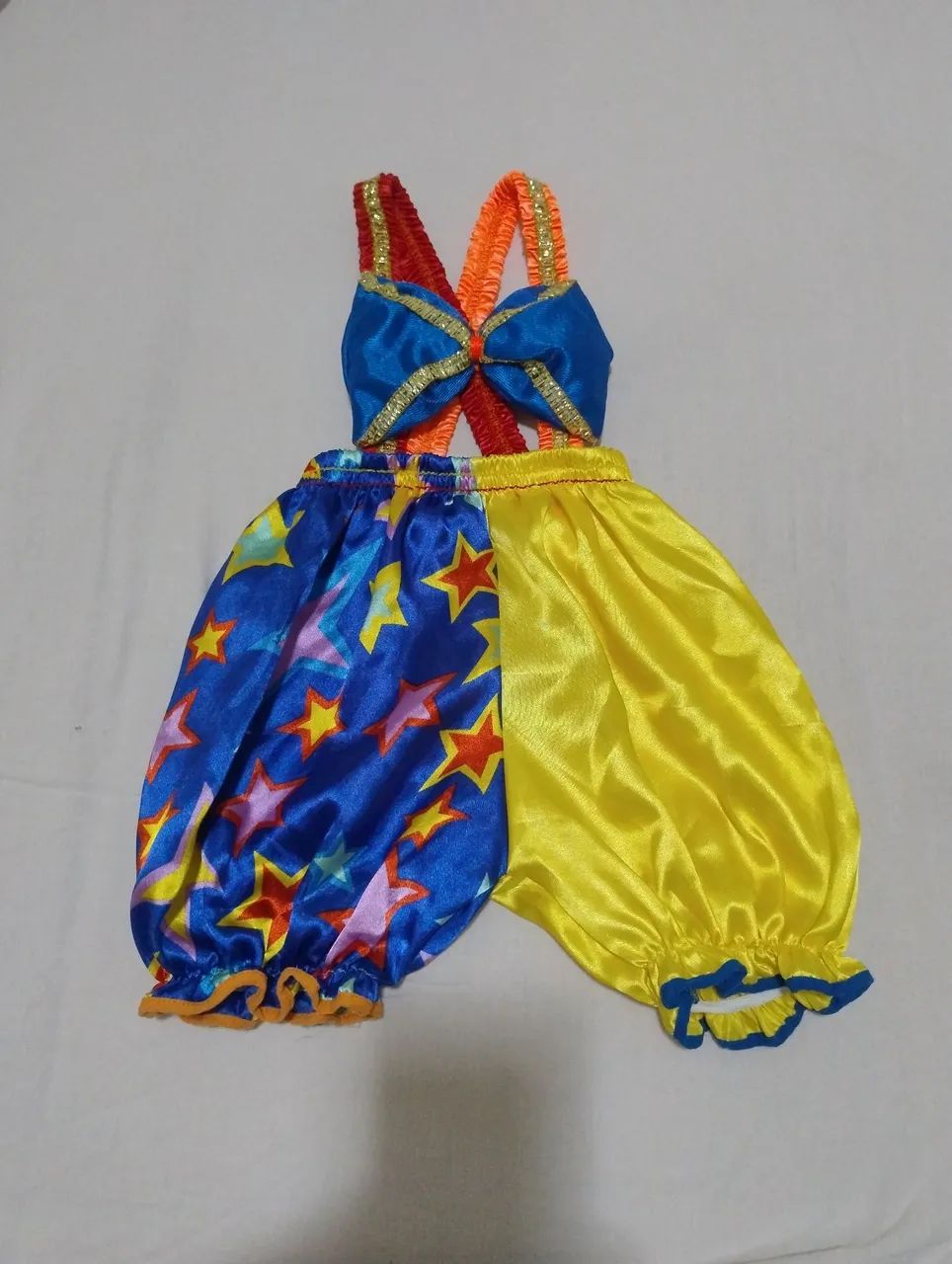 Fantasia infantil palhaço menino - Tam PP - veste 1 ano