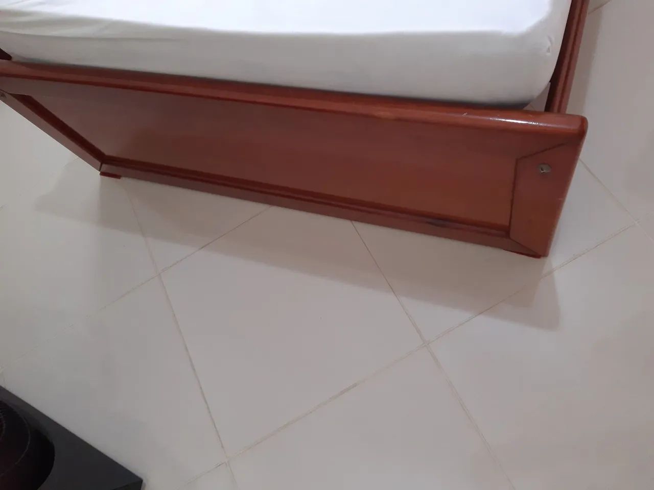 Cama de madeira maciça solteiro  - Foto 5