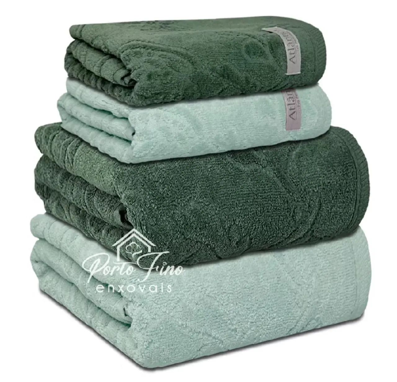 KIT TOALHA DE BANHO PREMIUM - Foto 2