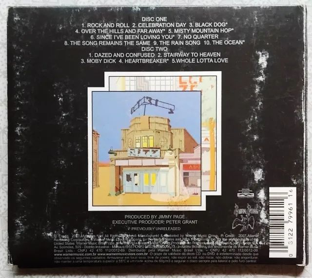 CD Rock Duplo Led Zeppelin The Song Remains The Same (Bom Estado) - Foto 2