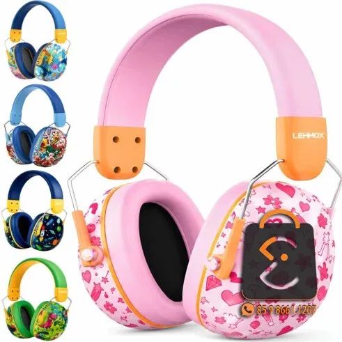 Abafador de Ruídos com Arco Ajustável Infantil 32dB LEF-1218 - Foto 5