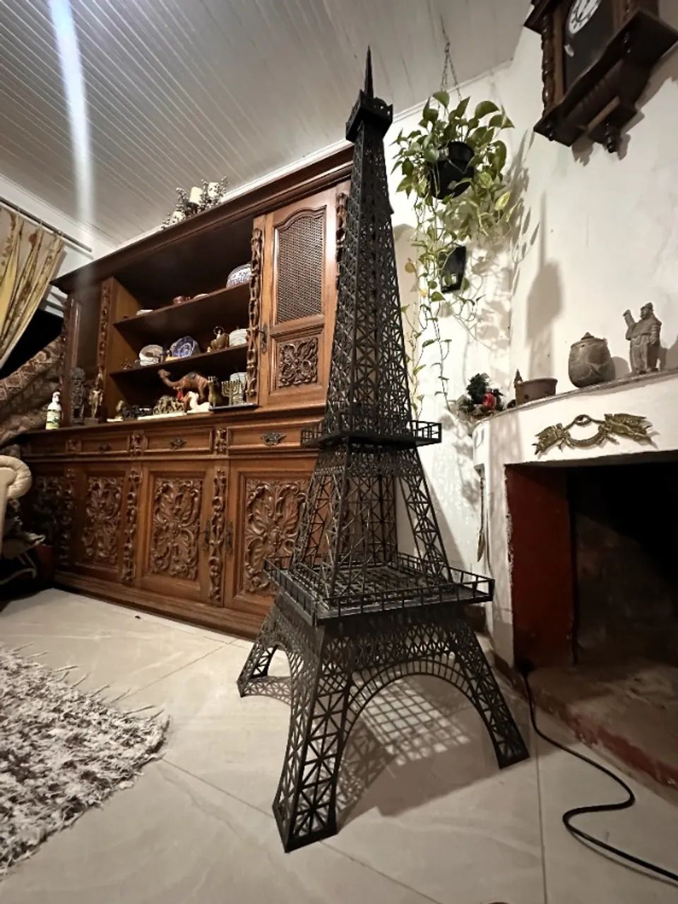 imponente Torre Eiffel decorativa em MDF 2.5m - Foto 4