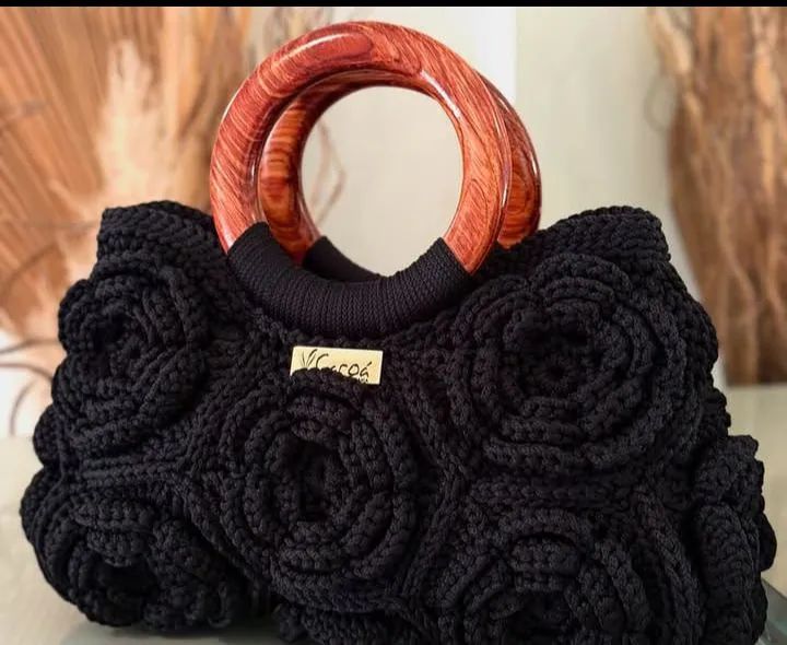 Bolsas de crochê  - Foto 2