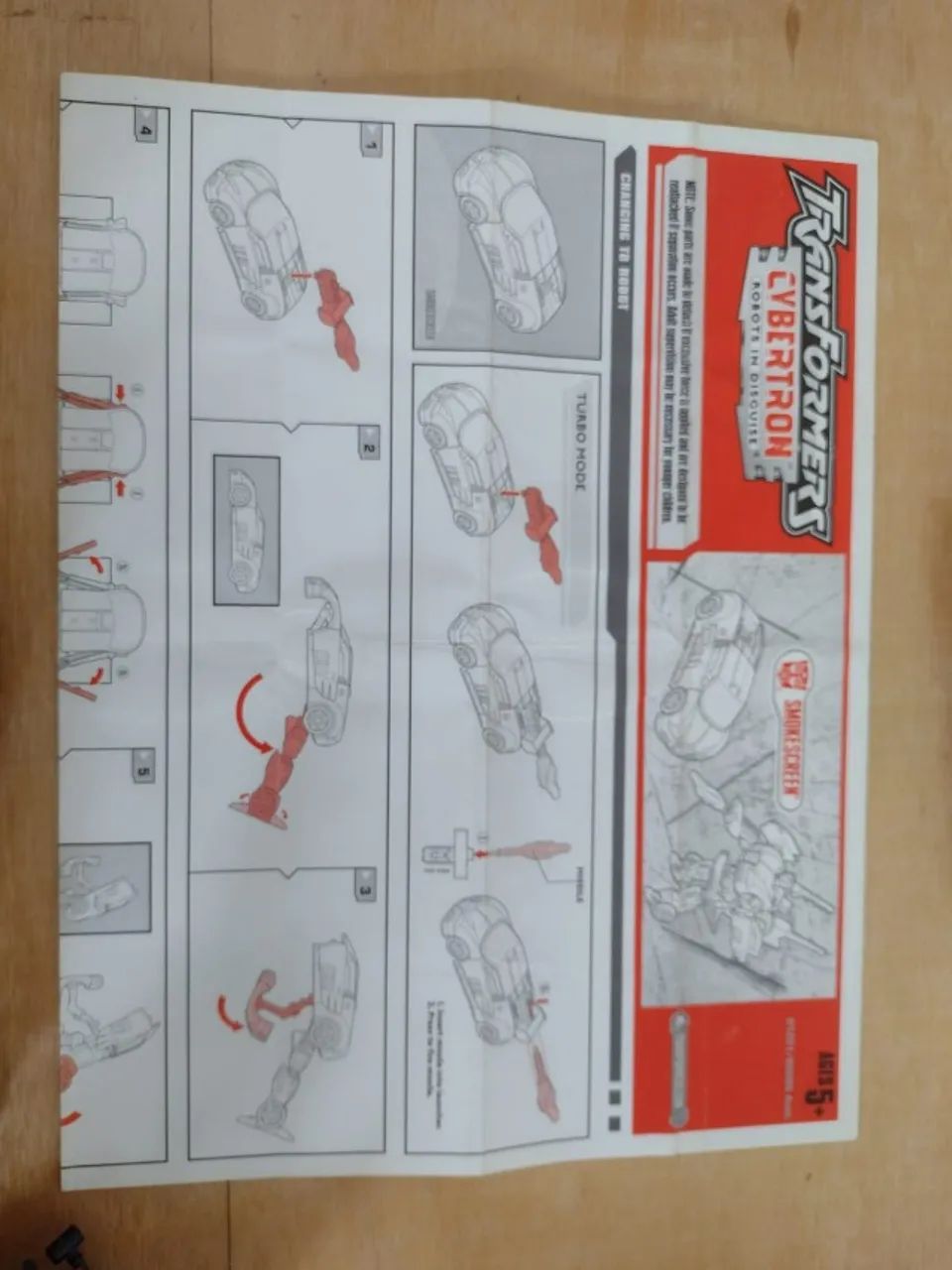 Transformer Smokescreen Cybertron Robots in Disguise  - Foto 3