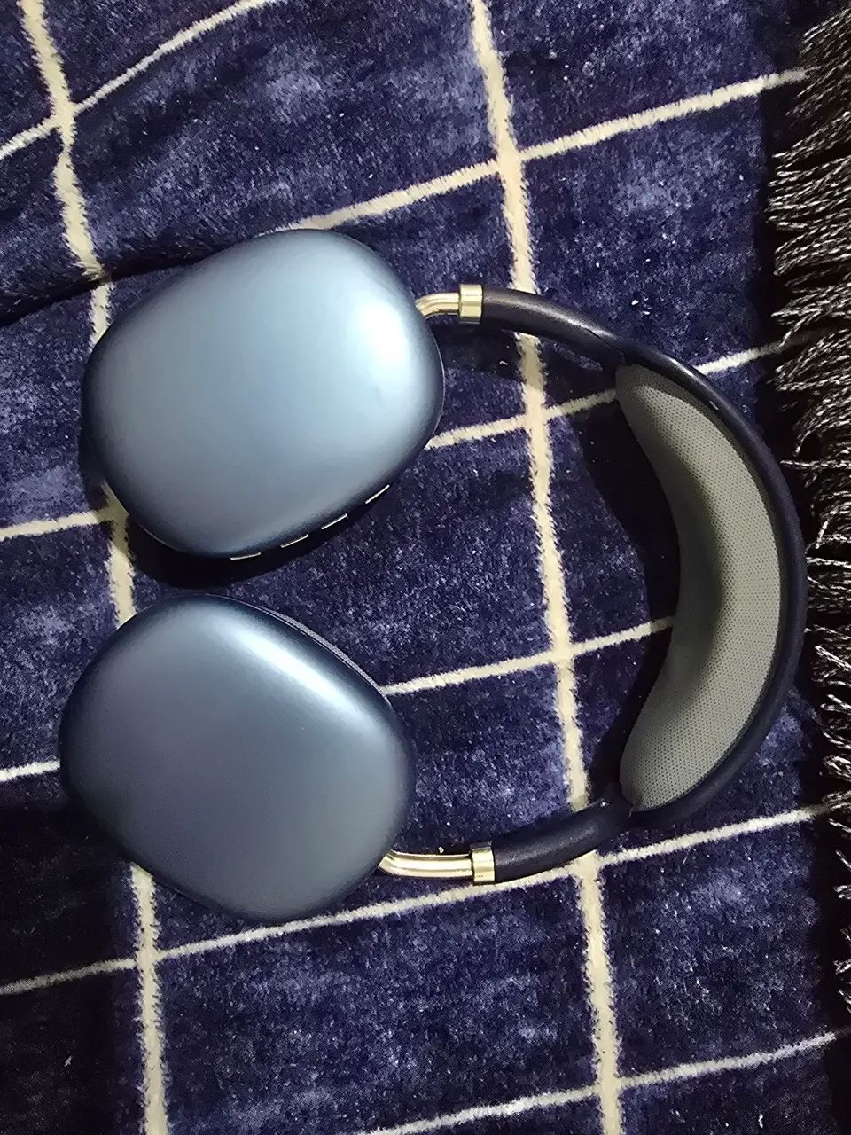 Headset Bluetooth Azul sem fio