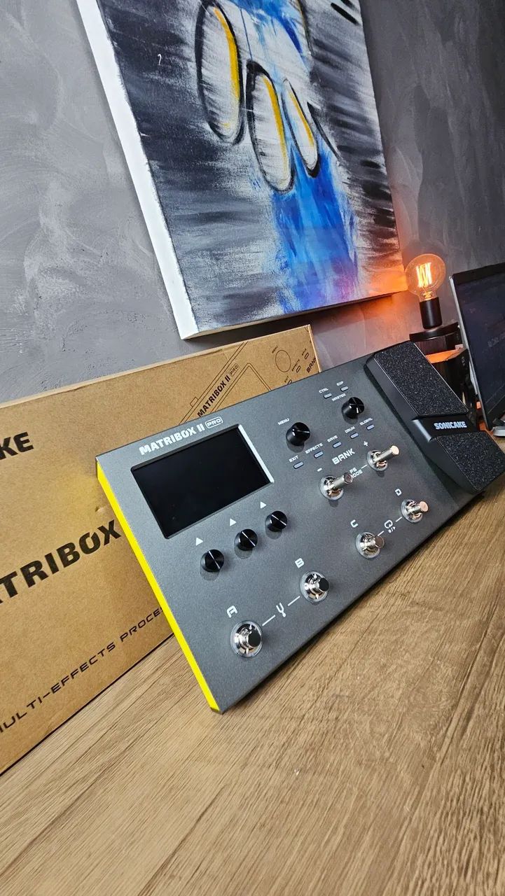 Pedaleira Guitarra Matribox 2 Pro *Nova, sem uso! 
