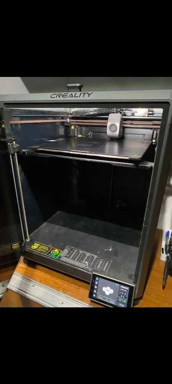 Impressora 3d k1 max vendo ou troco 