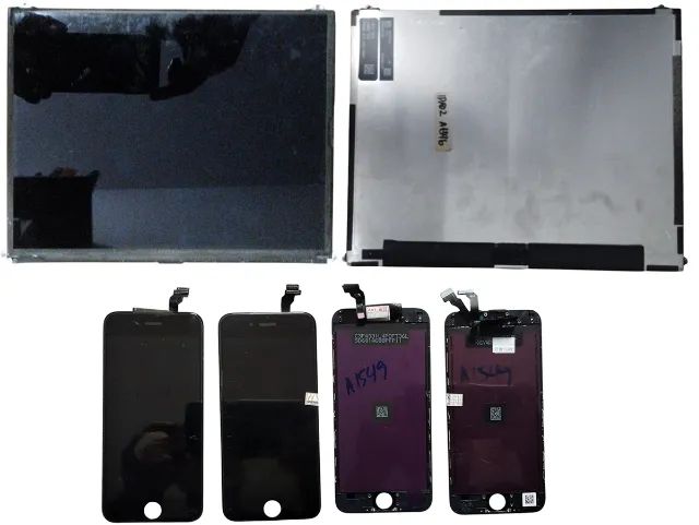 Display e Tela Vidro e iPhone 6 7 + iPad 2 E iPad Mini 1 2 - Lote No Estado - Foto 5