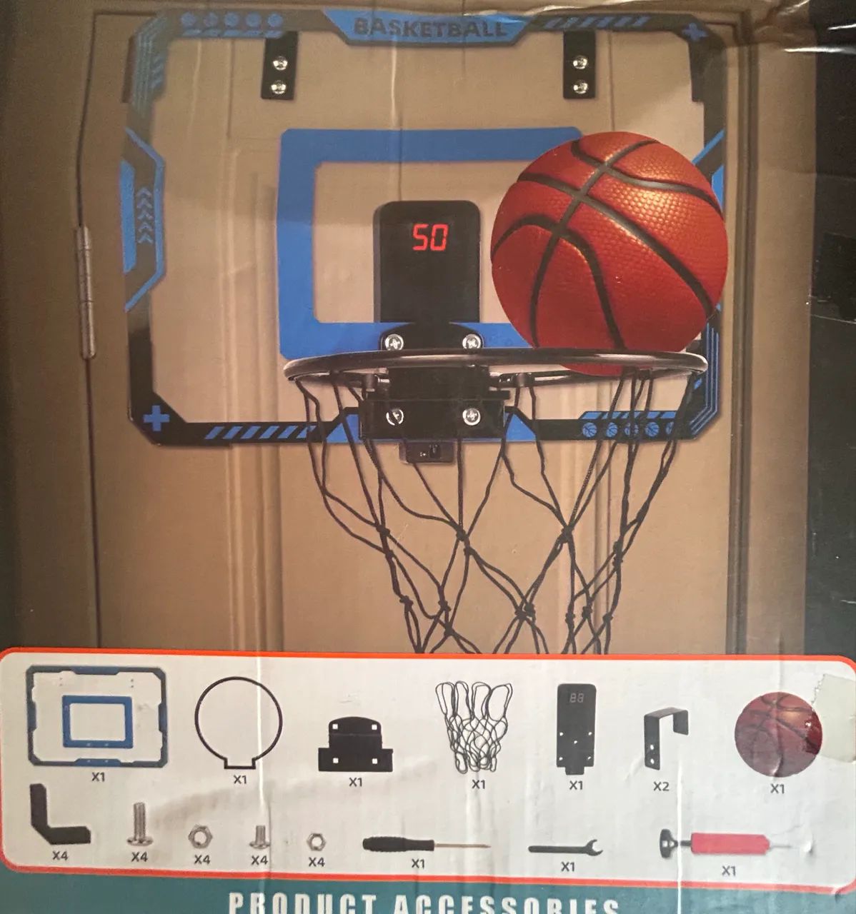 Basquete com placar eletrônico 