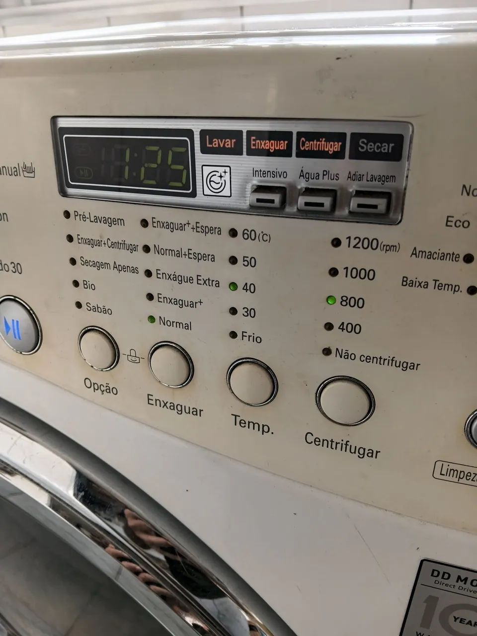 Lava e seca lg 11kg 127v limpa e testada - Foto 2
