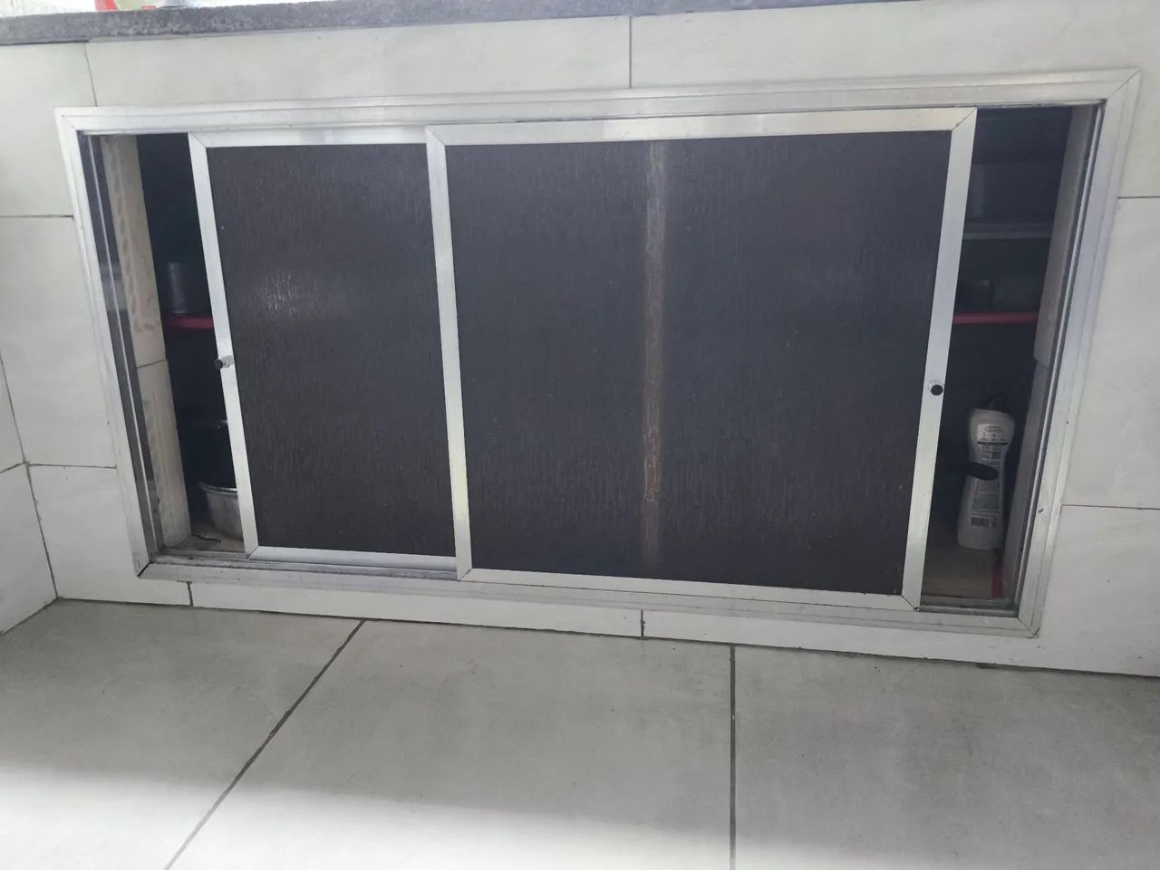 Porta em alumínio para Pia  - Foto 3