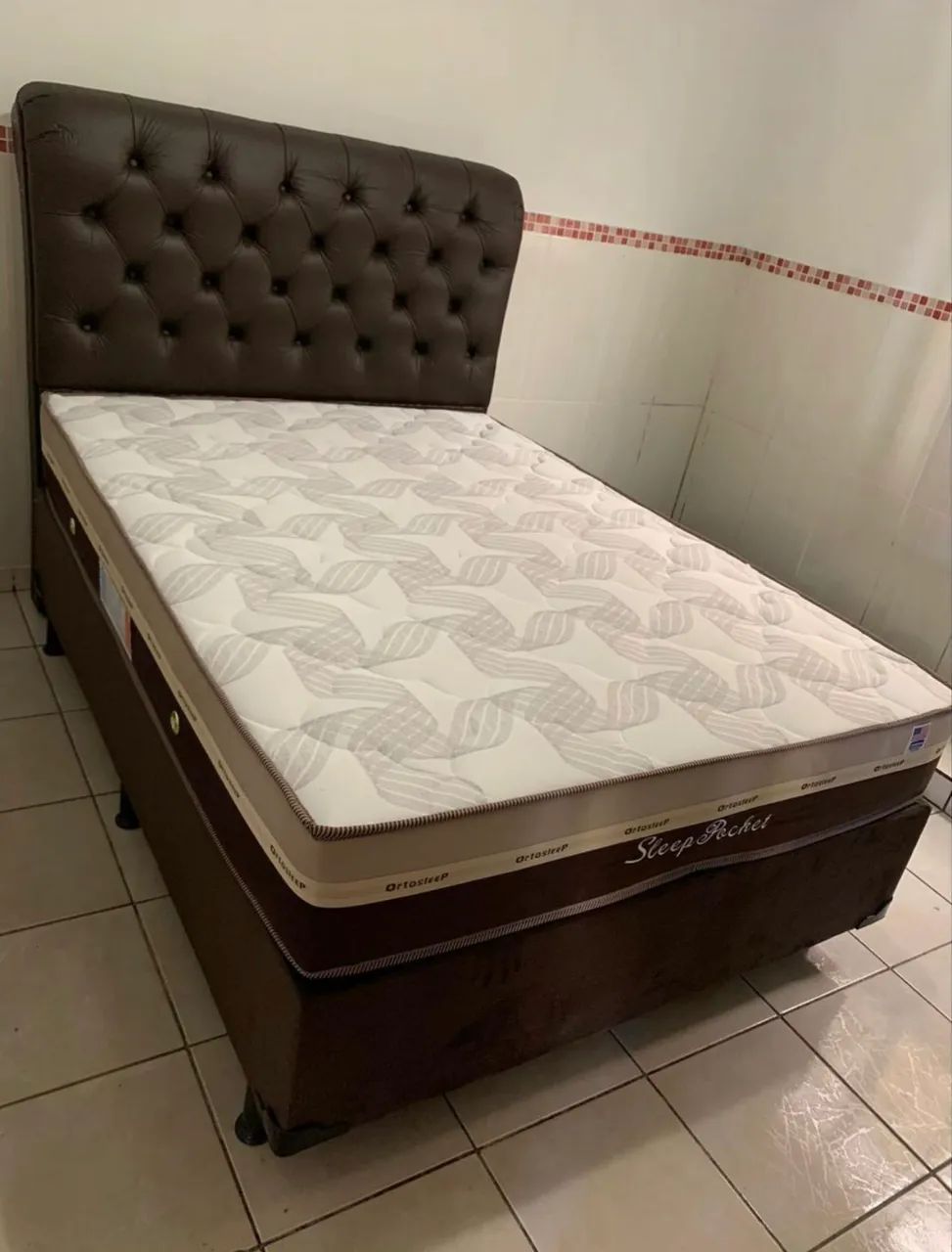 Cama box molas ensacadas casal ate 10x sem juros