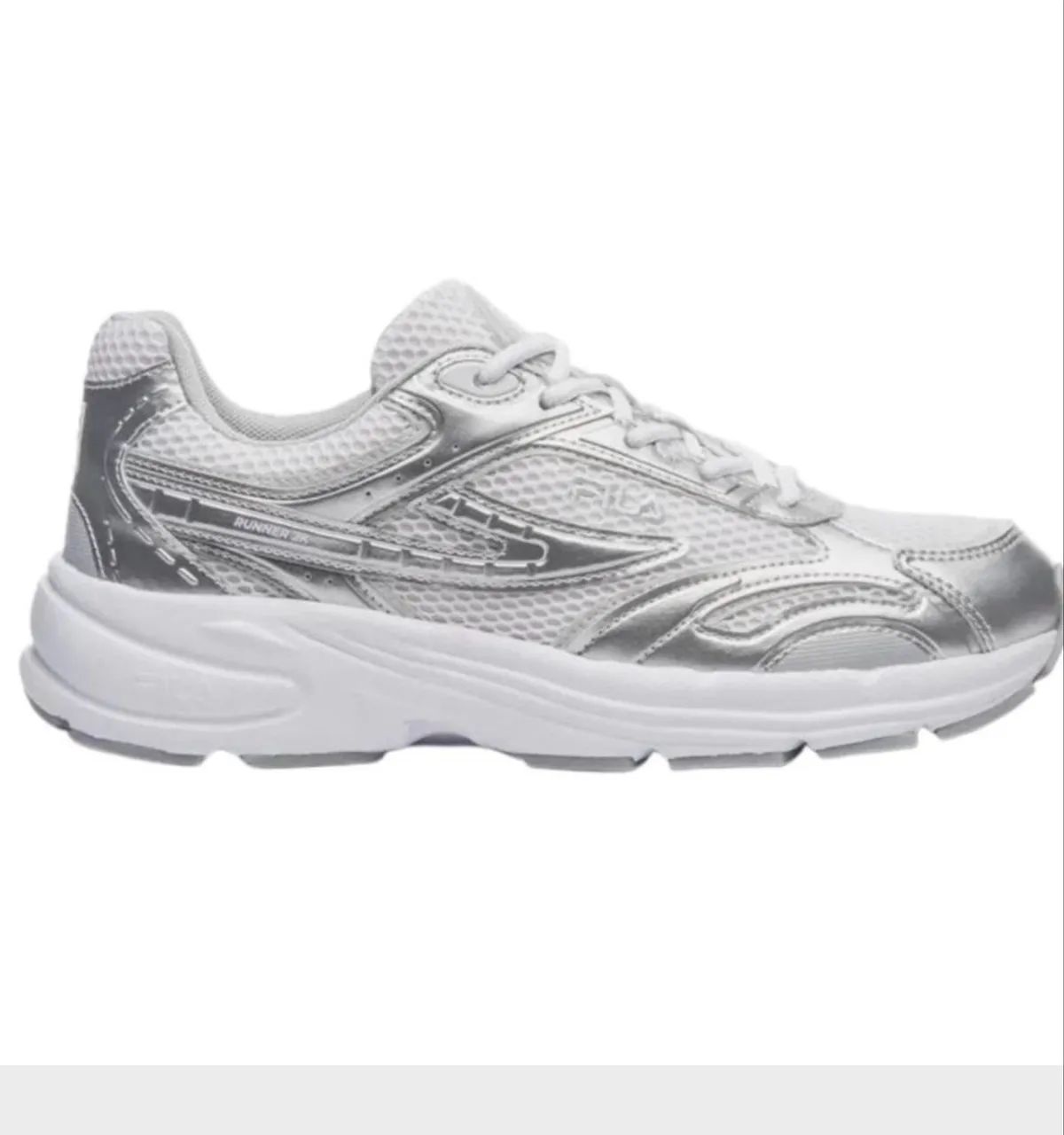 Tenes fila Runner 2 branco e cinza 
