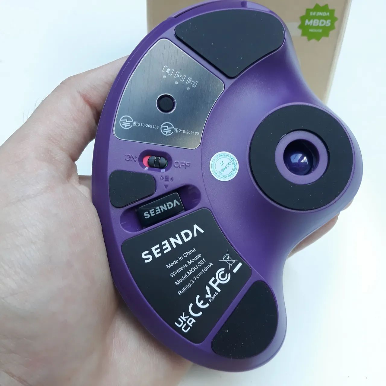 Mouse Trackball Seenda - Foto 5