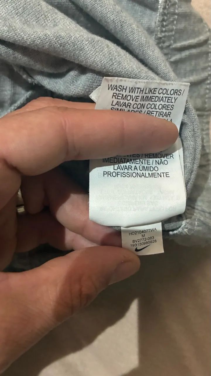 Bermuda moletom Nike  - Foto 4