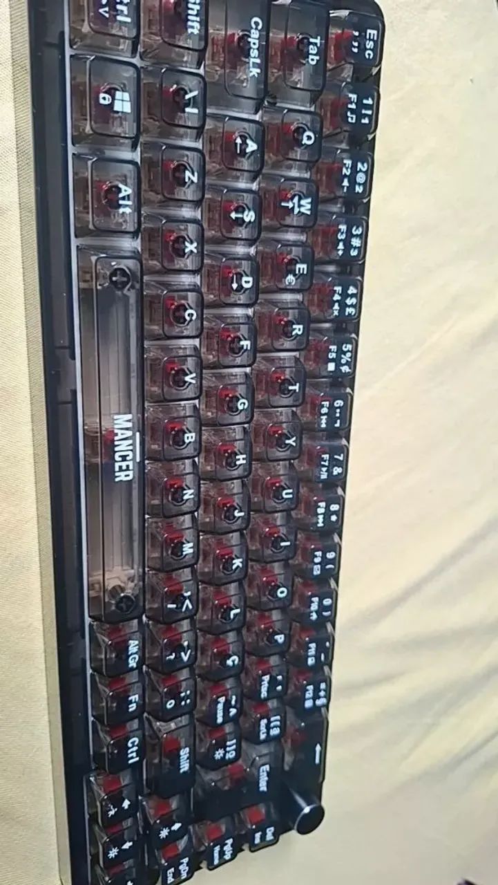 Teclado Mecanico Mancer Black Ghost V2 - LACRADO - Foto 2