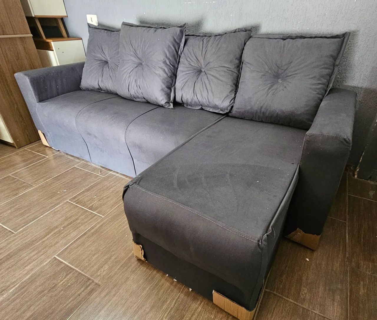 SOFA CHASE FIXO NOVO PROMOÇÃO ÚLTIMA UNIDADE - Foto 2