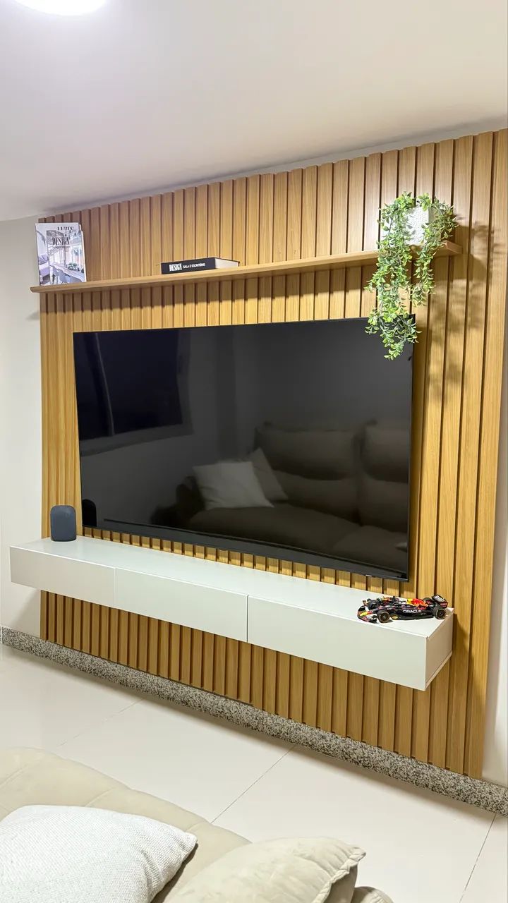Painel Tv ripado até 75 - Foto 2