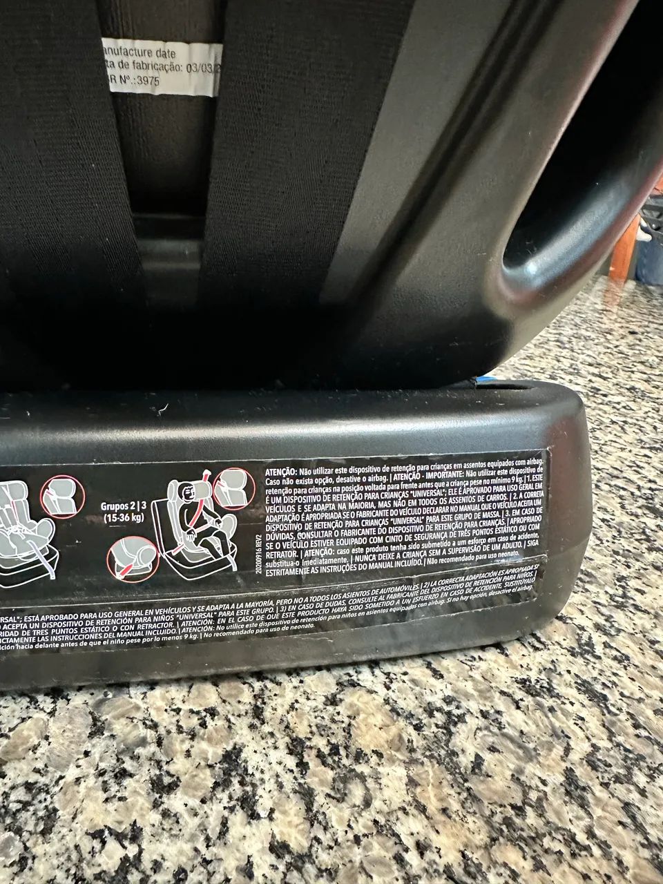 Cadeira de Bebê COSCO até 36kg com base   - Foto 5